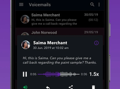 Spark Voicemail Screenshot 1