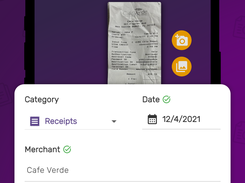 Fill receipt data automatically using ChatGPT AI