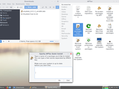 Sparky Linux Cinnamon remix Screenshot 4