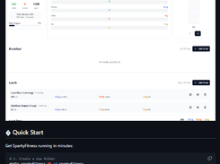 SparkyFitness Screenshot 1