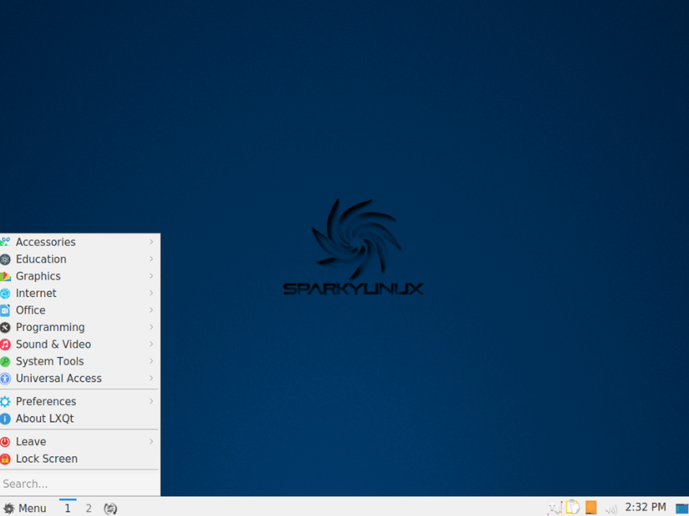 SparkyLinux Screenshot 1