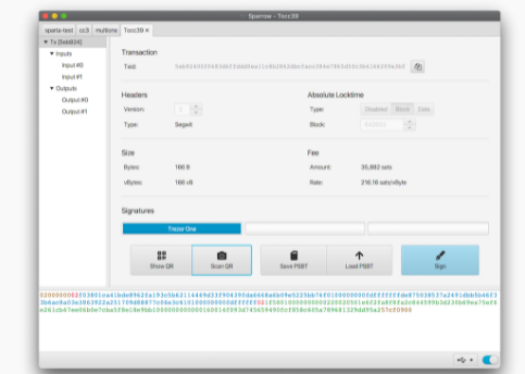 Sparrow Wallet Review