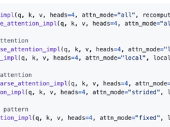 Sparse Attention Screenshot 1
