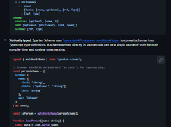 Spartan Schema Screenshot 1