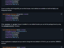 DB Dumper Screenshot 1