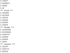 total %91 percent success out of ~1000 sentences.  