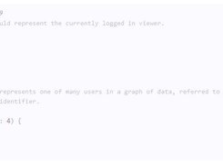 Specification for GraphQL Screenshot 1