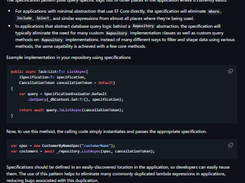 Specification Screenshot 1