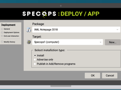Specops Deploy Screenshot 1