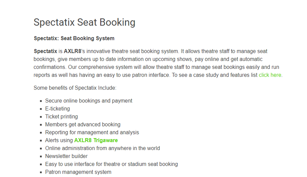 Spectatix Screenshot 1