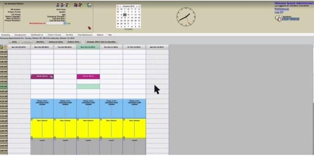 WellSky Scheduling Screenshot 1