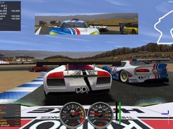 2 - Race screen : On-board LS-GT1 at Corkscrew