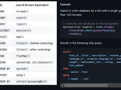 Speedment Screenshot 1