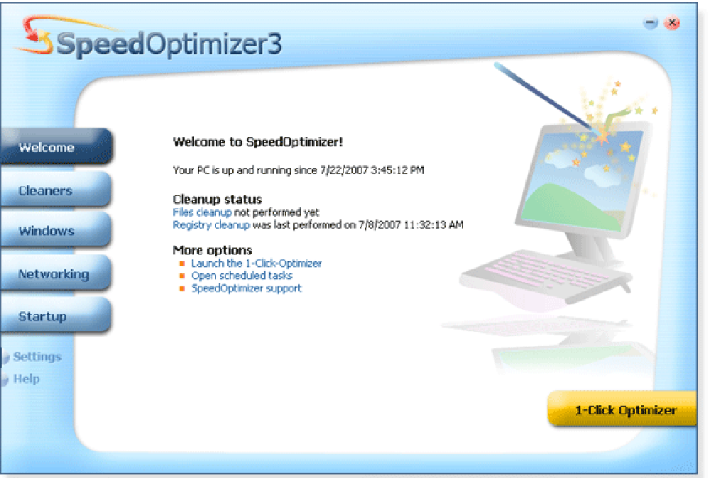 SpeedOptimizer Screenshot 1