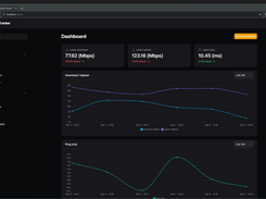 Speedtest Tracker Screenshot 1