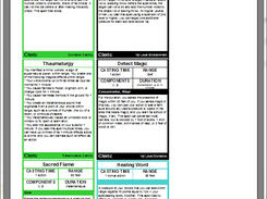 Card print preview (5e)