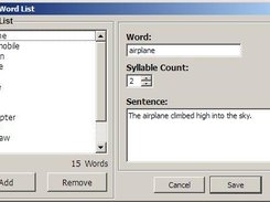 Word List Edit Dialog (Windows XP)