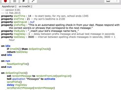Cut and paste text into Script Editor
