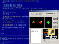 Resizable GUI with embedded OpenGL and ActiveX controls