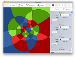 stereographic projection in sphaerica