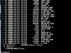 Screen shot of sdir