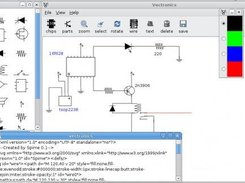 a bunch of open widgets and an example diagram