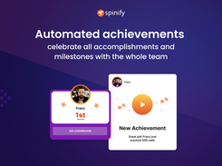 Celebrate milestones and accomplishments in real time