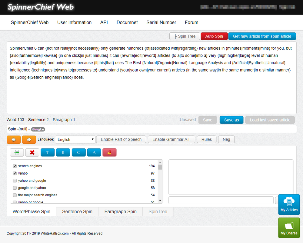 Spinner Chief Screenshot 1