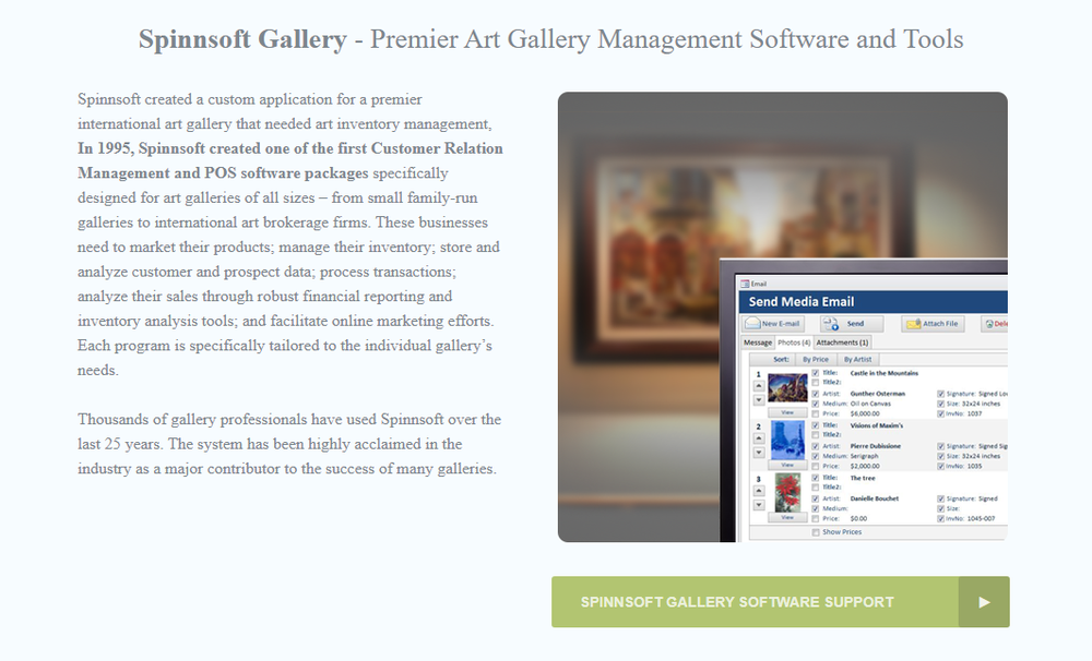 Spinnsoft Gallery Screenshot 1