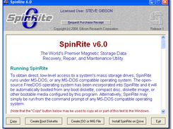 SpinRite Screenshot 1