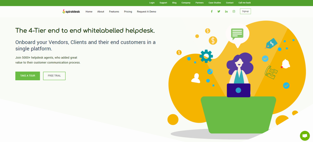 Spiraldesk Screenshot 1