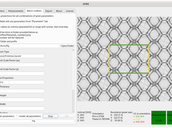 Batch creation tab allows bulk creation of projections