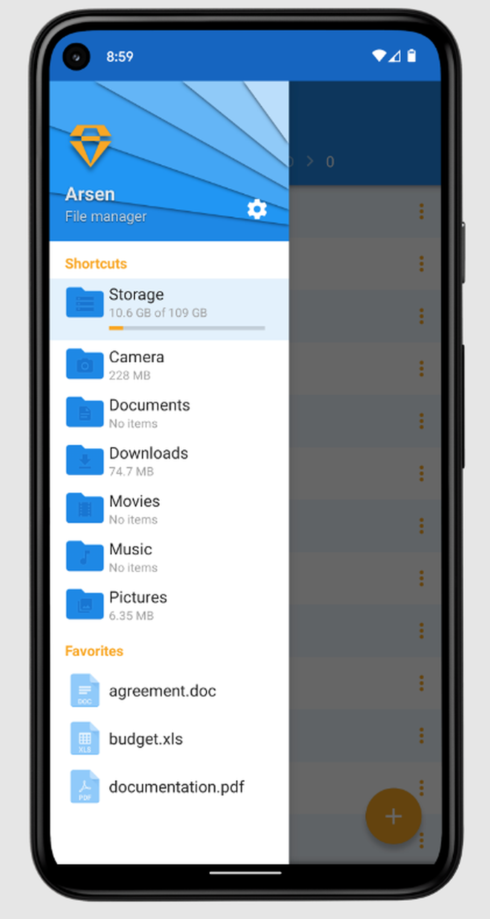 Splend File Manager Screenshot 1