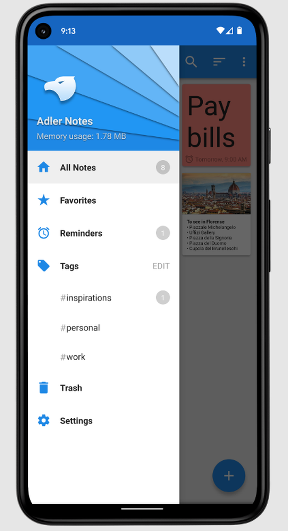 Splend Notepad Screenshot 1