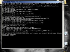 Interactive command prompt mode