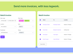 Send more invoices with less legwork