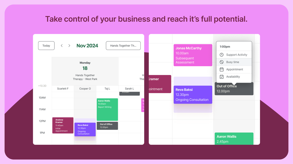 Take control of your business with a smart calendar