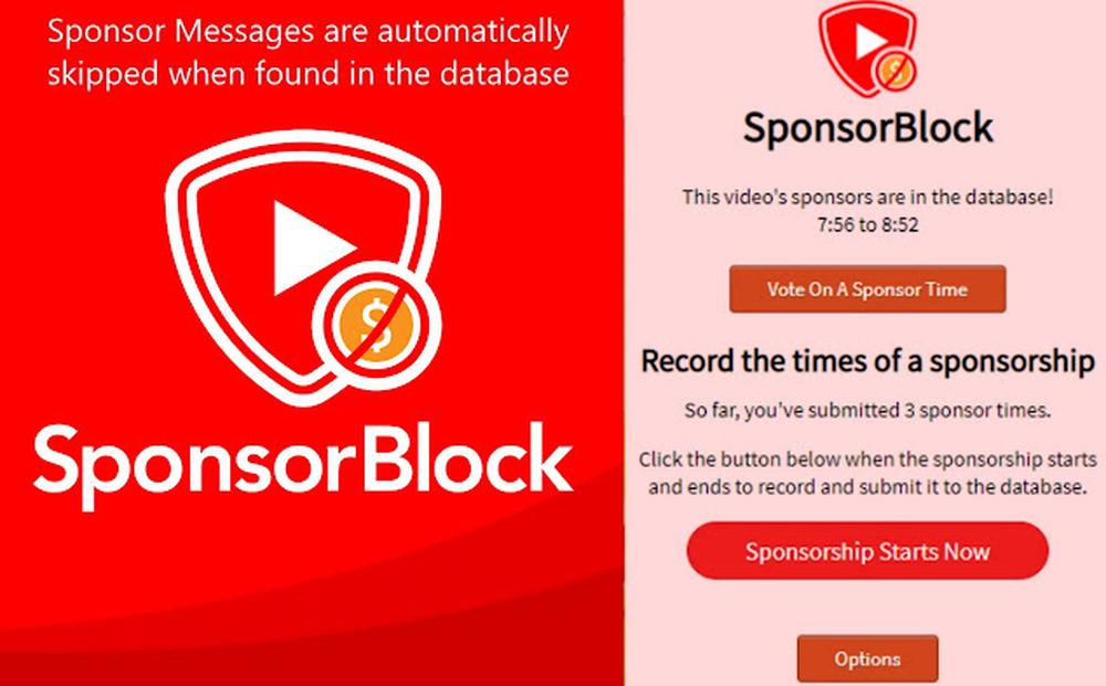 SponsorBlock Screenshot 1