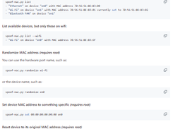 SpoofMAC Screenshot 1