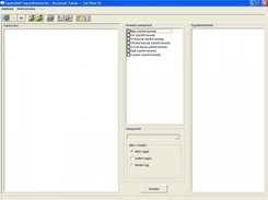 The main display of the application