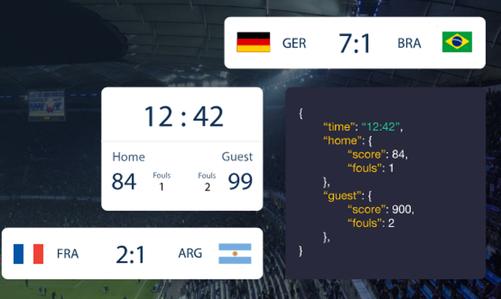 Sports Data API Screenshot 1