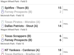 SportsEngine Tourney Screenshot 1