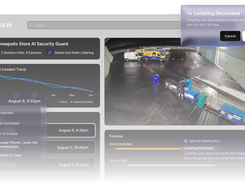 The AI Security Guard responds on site with talk-down, lights, and sirens, then hands over time-stamped, case-ready evidence.
