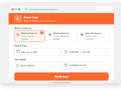 SpotBooker Screenshot 1