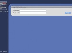 Login page