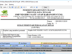 SPPD si KENCUR Screenshot 1