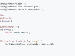 Quick teaser of a complete Spring Boot application in Java