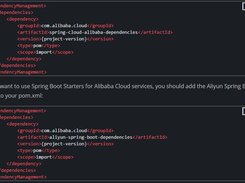 Spring Cloud Alibaba Screenshot 1