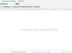 Sprint PDF Editor Screenshot 1