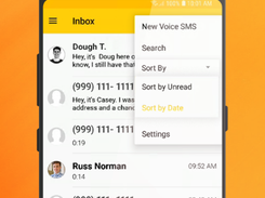 Sprint Visual Voicemail Screenshot 1